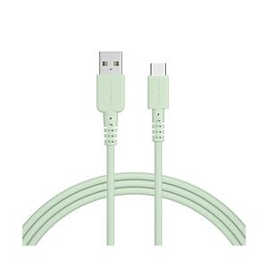 MOTTERU シリコンケーブル AtoC 2.0m  ピスタチオ MOT-SLAC200-PS | 