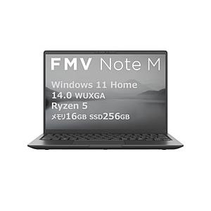 FUJITSU(富士通) ノートパソコン FMV Note Mシリーズ M55-K3 ブライトブラック FMVM55K3BA | 富士通