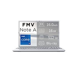 FUJITSU(富士通) ノートパソコン FMV Note Aシリーズ A77-L2 ファインシルバー FMVA77L2SA | 富士通