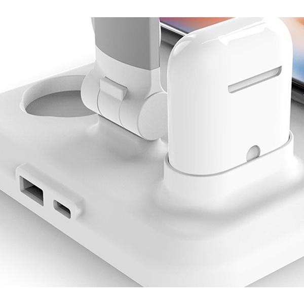 ROYAL MONSTER 4in1LEDライトスタンド型充電器  WH RM-8041X-1WH ［LED］ 【852】 |  | 03