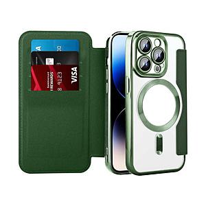 ROYAL MONSTER iPhone 15 Pro Max MagSafe対応 手帳型ケース  ダークグリーン RM-15MGPM-DG | 