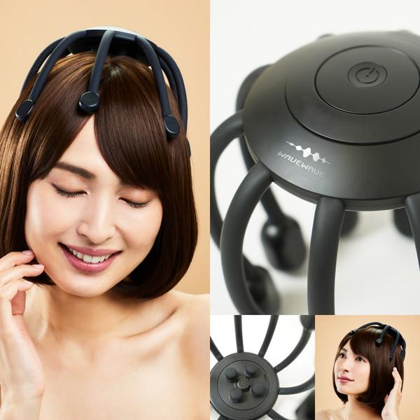 WAVEWAVE WAVEWAVE013 次世代ハンズフリーヘッドケア HEAD RELAX MONSTER（ヘッドリラックスモンスター）SP＋ WAVEWAVE（ウェイブウェイブ） ブラック |  | 01