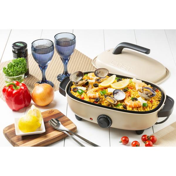 シィーネット リバーシブルホットプレート SHPM401BE ベージュ |  | 03