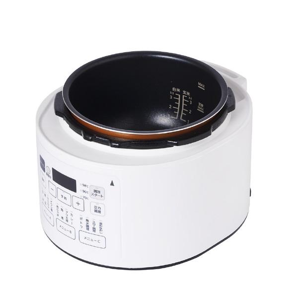 シィーネット 電気圧力鍋 シィー・ネット ホワイト SPC201WH |  | 04