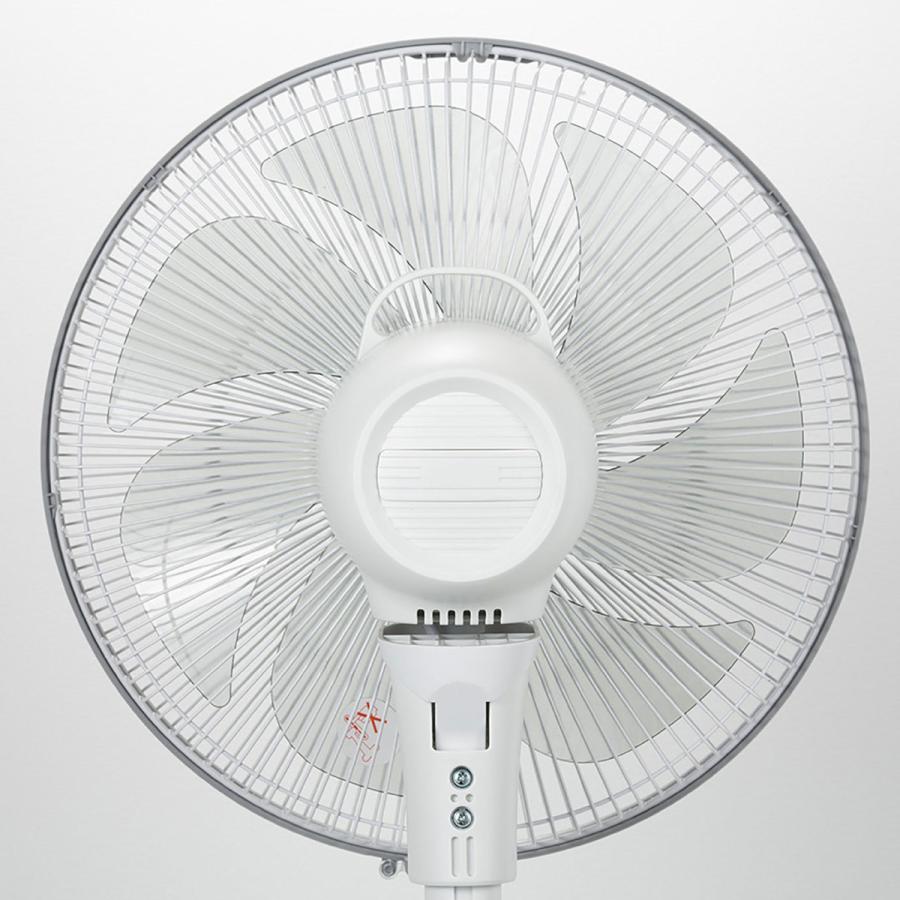 ORIGINAL BASIC DCリビング扇風機  ホワイト CDV504BK-WH ［DCモーター搭載 /リモコン付き］ 【864】 [振込不可] |  | 06