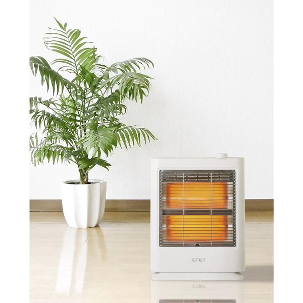 シィーネット 石英管ストーブ（800W）  ホワイト CDEM106WH ［石英管ヒーター /人感センサーなし］ 【sof001】 [振込不可][代引不可] |  | 06