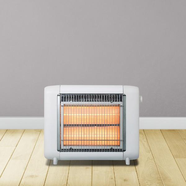 シィーネット ハロゲンヒーター（800W）  ホワイト CDHM206WH ［ハロゲンヒーター］ 【864】 |  | 10