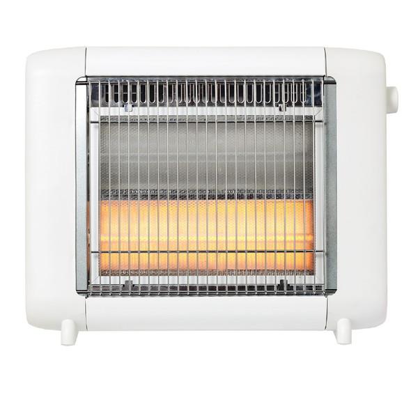 シィーネット ハロゲンヒーター（800W）  ホワイト CDHM206WH ［ハロゲンヒーター］ 【864】 |  | 05