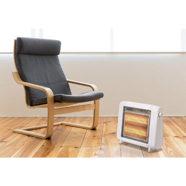 シィーネット ハロゲンヒーター（800W）  ホワイト CDHM206WH ［ハロゲンヒーター］ 【864】 |  | 09