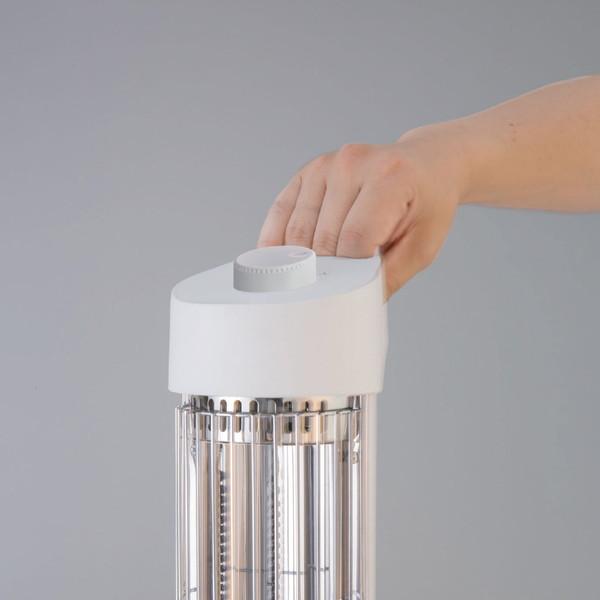 シィーネット ミニカーボンヒーター（400W）  ホワイト CDTM306WH ［カーボンヒーター /人感センサーなし］ |  | 05