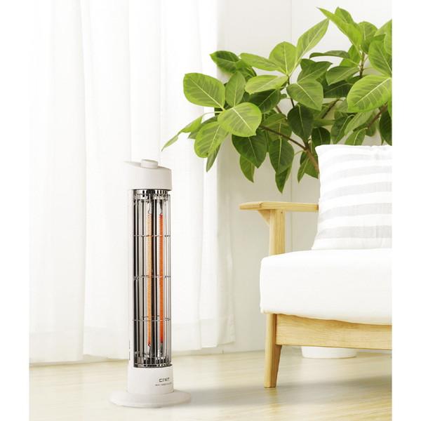 シィーネット ミニカーボンヒーター（400W）  ホワイト CDTM306WH ［カーボンヒーター /人感センサーなし］ |  | 06