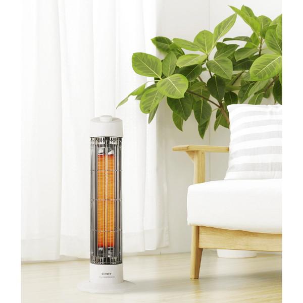 シィーネット ミニカーボンヒーター（400W）  ホワイト CDTM306WH ［カーボンヒーター /人感センサーなし］ |  | 07