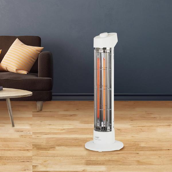 シィーネット ミニカーボンヒーター（400W）  ホワイト CDTM306WH ［カーボンヒーター /人感センサーなし］ |  | 09