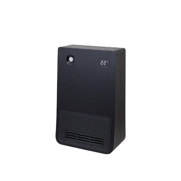 シィーネット セラミックファンヒーター  ブラック CDCP608BK ［人感センサー付き］ [振込不可] |  | 01