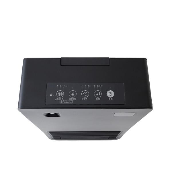 シィーネット セラミックファンヒーター  ブラック CDCP608BK ［人感センサー付き］ [振込不可] |  | 03