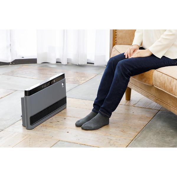 シィーネット セラミックファンヒーター  グレー CDCP701GY ［人感センサー付き］ |  | 11