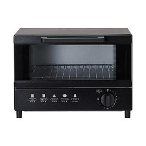 ORIGINAL BASIC オーブントースター  ブラック OB-T100-K | 