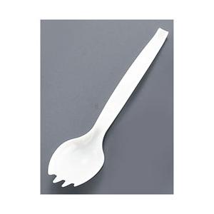 アサヒ徳島 使い捨てフォークスプーン #160 （500本入）白 袋入 ＜XTK4801＞ | 