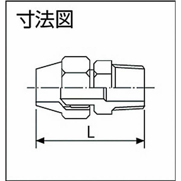 アソー FS-1408 ASOH フレアージョイント PT1/2XΦ8 | アソー | 02