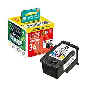エコリカ 【リサイクル】 ECI-C341C-V [キヤノン:BC-341(カラー)対応]リサイクルインクカートリッジ | エコリカ