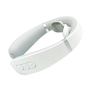 ツカモトコーポレーション ネックマッサージャー EMS 低周波パッド付 首・肩・腰・腕・足などに使用可能 AiMY（エイミー） ホワイト AIM-023 | 