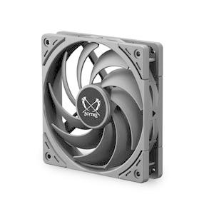 サイズ ケースファン [120mm /1200RPM] WONDER SNAIL 120 PWM ブラック WS1225FD12-P | 