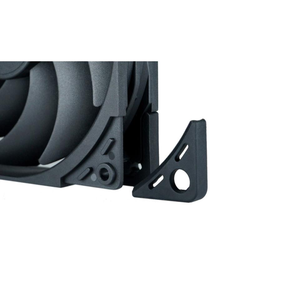 サイズ ケースファン [120mm /1200RPM] WONDER SNAIL 120 PWM ブラック WS1225FD12-P |  | 02