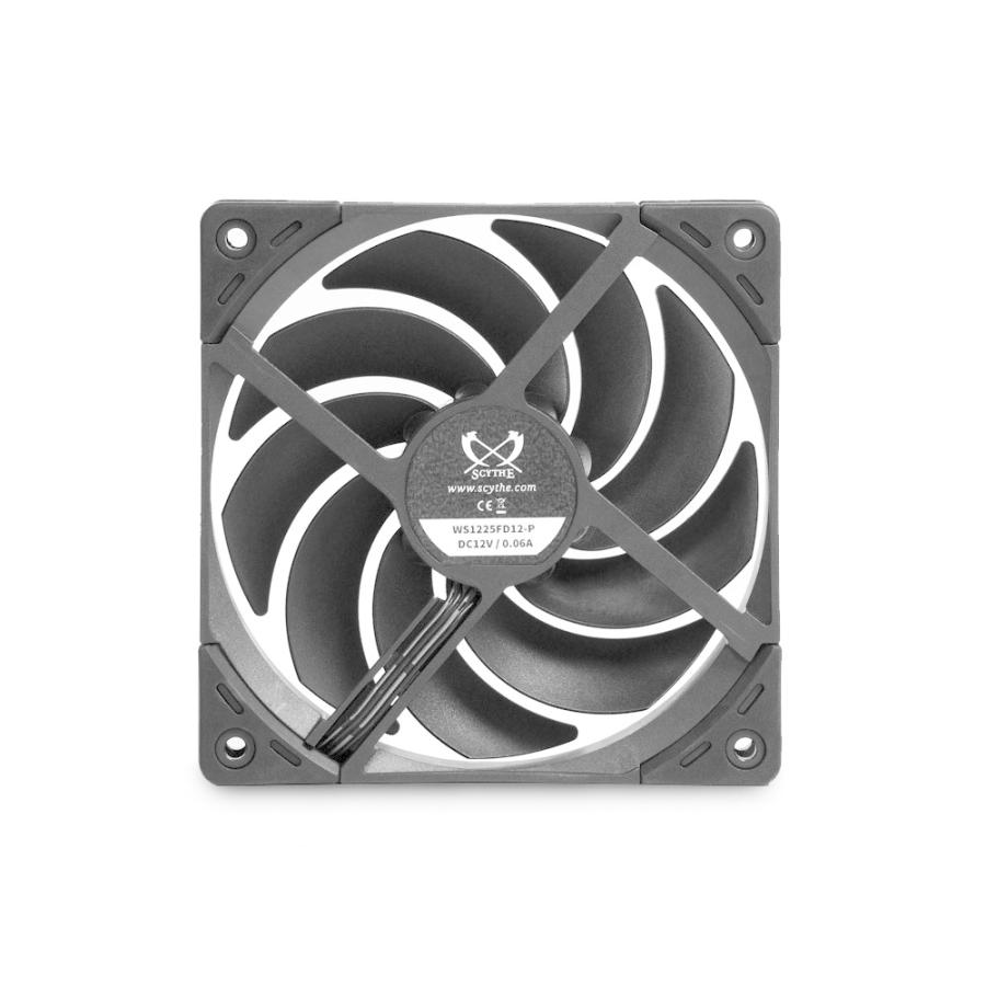 サイズ ケースファン [120mm /1200RPM] WONDER SNAIL 120 PWM ブラック WS1225FD12-P |  | 04