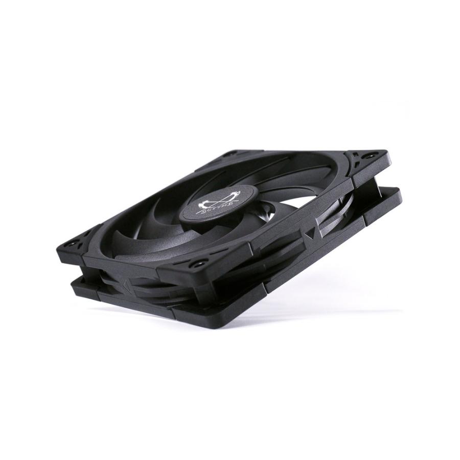 サイズ ケースファン [120mm /1200RPM] WONDER SNAIL 120 PWM ブラック WS1225FD12-P |  | 06