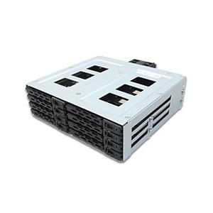 ディラック SATAリムーバブルケース [5.25インチベイ→HDD/SSD 2.5インチｘ8]   DIR-SG880/A | 