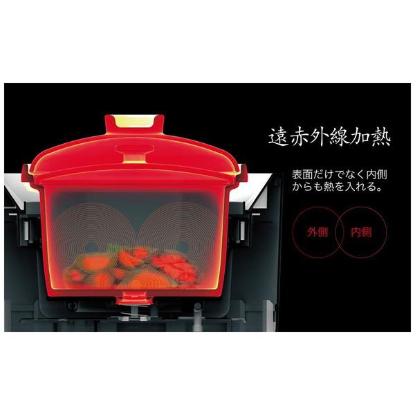 ソウイジャパン 本格 土鍋炊飯器 全自動炊飯土鍋 土鍋気分 ブラック SY-150-BK ［4合］｜y-sofmap｜03