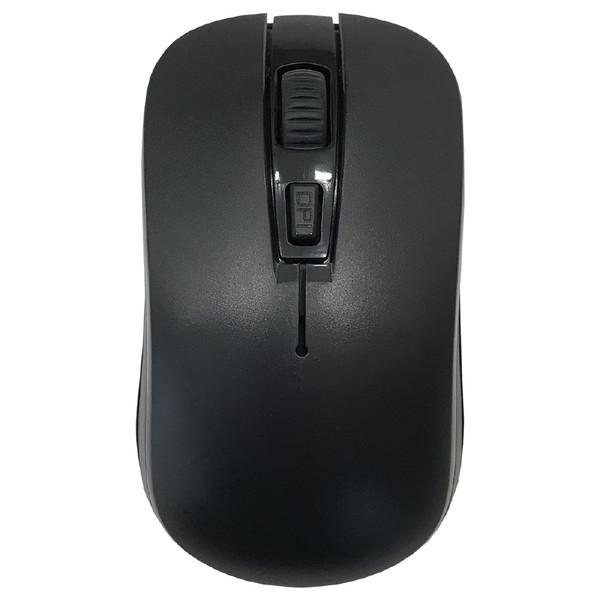 【在庫限り】 LAZOS L-YM-BK マウス LAZOS ブラック [光学式 /3ボタン /USB /無線(ワイヤレス)] [振込不可] |  | 01