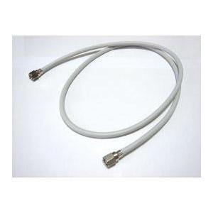 SSAサービス 1m 4K8K対応 テレビアンテナケーブル 【地上波デジタル、BSデジタル、CSデジタル】 4C F型両端ストレート  グレー S4-FP-FP-1 |  | 01