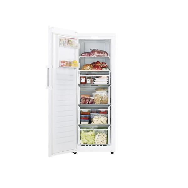 ハイアール 冷凍庫  ホワイト JF-NUF280CL(W) ［幅59.5cm /280L /1ドア /左開きタイプ］ 【お届け日時指定不可】 |  | 06