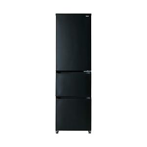 ハイアール 冷蔵庫 チャコールブラック JR-CV34C(K) ［54cm /335L /3 