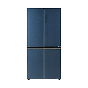 ハイアール 冷蔵庫  ブルーイッシュグレー JR-GX47B(H) ［幅83cm /470L /4ドア /観音開きタイプ /2025年］ 【基本設置料金セット】 【お届け日時指定不可】 | 