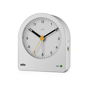 ブラウン BRAUN Analog Alarm Clock  ホワイト BC22W ［アナログ］ | BRAUN