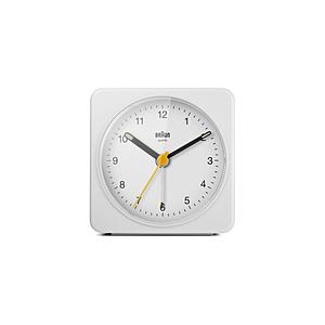 ブラウン BRAUN Analog Alarm Clock  ホワイト BC03W ［アナログ］ | BRAUN