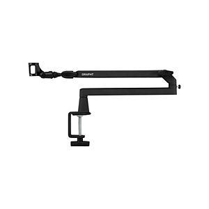 GRAPHT GRT057-BLK-ONE ゲーミングマイクアーム ロープロファイル MICROPHONE ARM ブラック | 