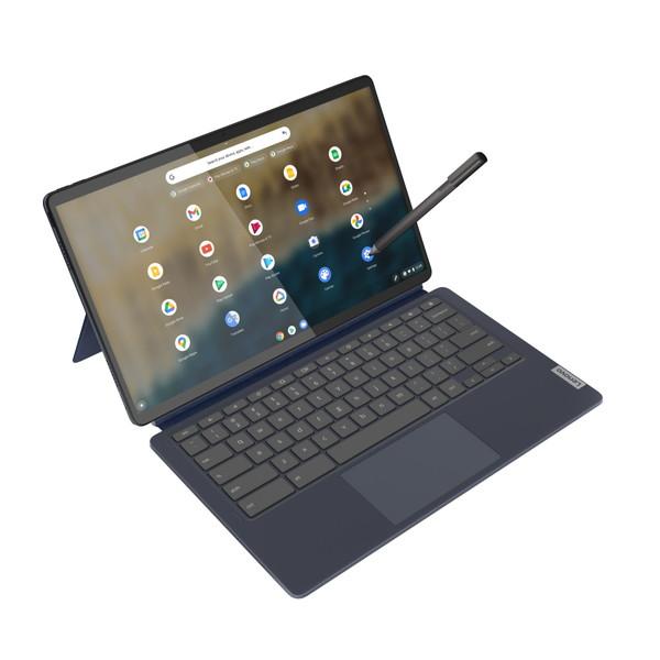 ノートパソコン IdeaPad Duet 560 Chromebook アビスブルー 82QS001UJP ［13.3型 /Chrome OS /Snapdragon /メモリ：4GB /eMMC：128GB /2021年11月モデル］ | Lenovo | 04