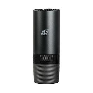 オーラビート 空気清浄機 AURABEAT メタリックブラック csp-x1 ［適用畳数：4畳 /車載・省スペース用 /PM2.5対応］ | 