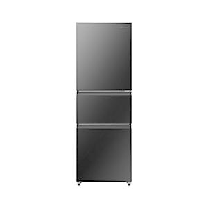 3ドアファン式冷凍冷蔵庫  ブラック HR-D295KB ［幅55cm /295L /3ドア /右開きタイプ /2025年］ 【基本設置料金セット】 【お届け日時指定不可】 | 