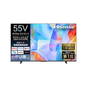 Hisense(ハイセンス) 液晶テレビ 55C55S ［55V型 /Bluetooth対応 /4K
