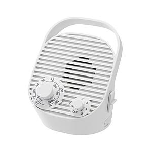 プラスマイナスゼロ テレビ用ワイヤレススピーカー（ラジオ付）  ホワイト XAP-J010W ［防滴］ 【864】 | 