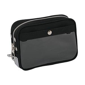 三栄産業 ＳＡＮＥＩ　帆布メール用ポーチ（ＳＳ）馬蹄錠金具付　黒   PSS-U-01 | 