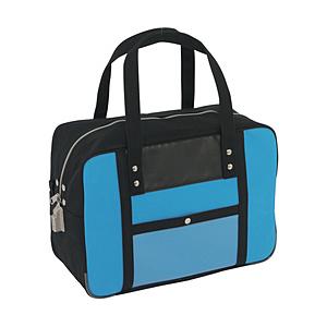 三栄産業 ＳＡＮＥＩ　帆布メール用ボストン（Ｍ）ＳＥＤ−１錠付　ブルー   BTM-SED-09 | 