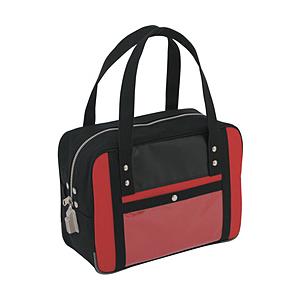 三栄産業 ＳＡＮＥＩ　帆布メール用ボストン（Ｓ）ＳＥＤ−１錠付　赤   BTS-SED-02 | 