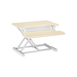 DMM 卓上昇降デスク [W650ｘH435ｘD615mm] デュアルタイプ  メープル DKS-LDD650G2M | 