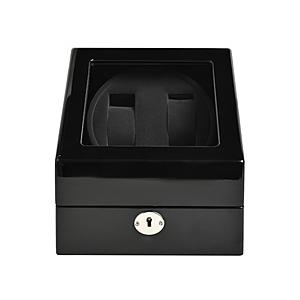 エスプリマ 木製2連 ワインディングマシーン【正規品】 LUHW （ローテンシュラガー） ピアノブラック LU2223001BK | 