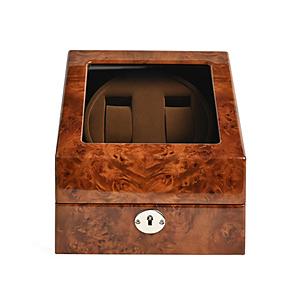 エスプリマ 木製2連 ワインディングマシーン【正規品】 LUHW（ローテンシュラガー） 濃木目 LU2223001RD | 